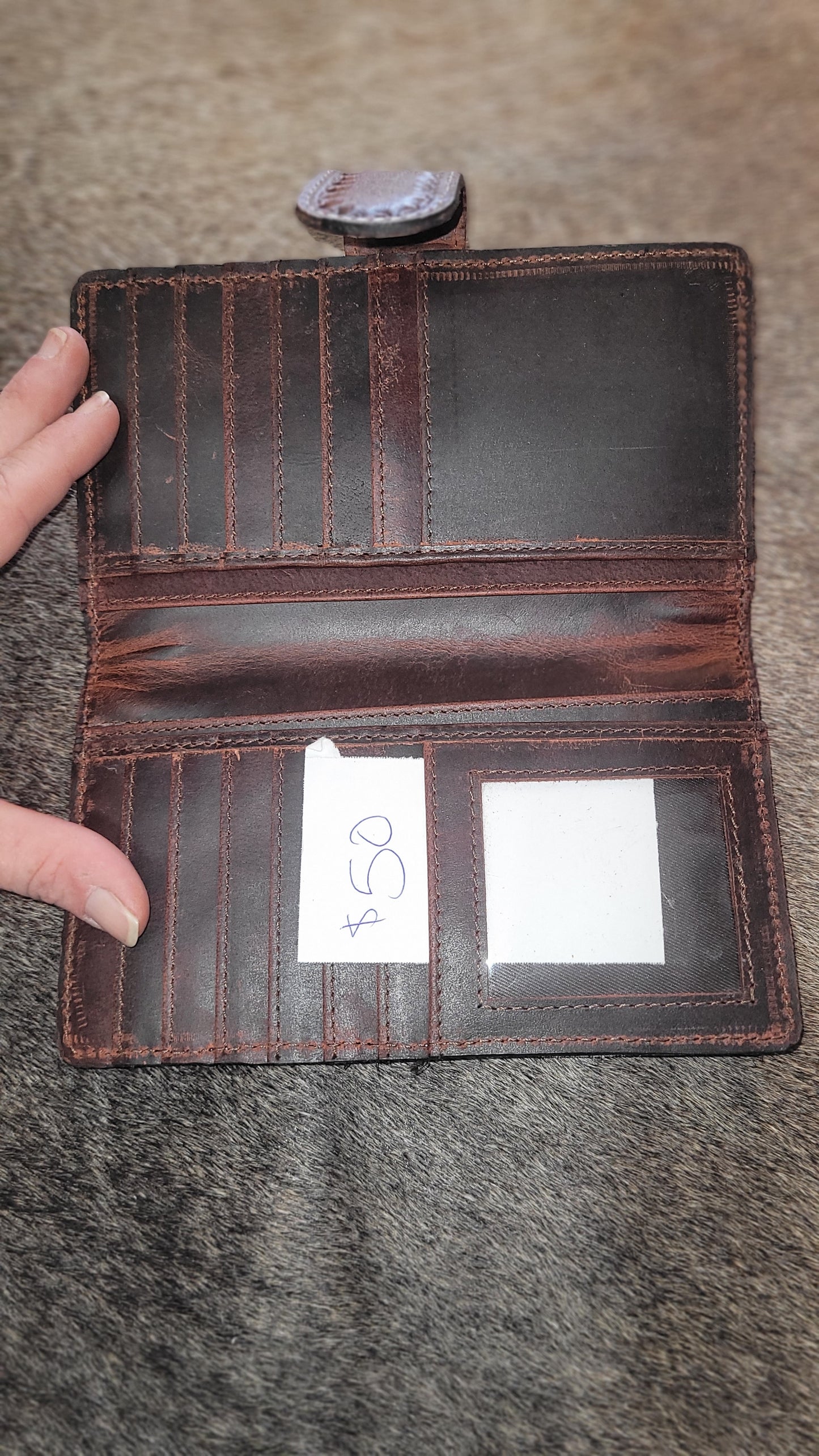 Genuine leather wallet