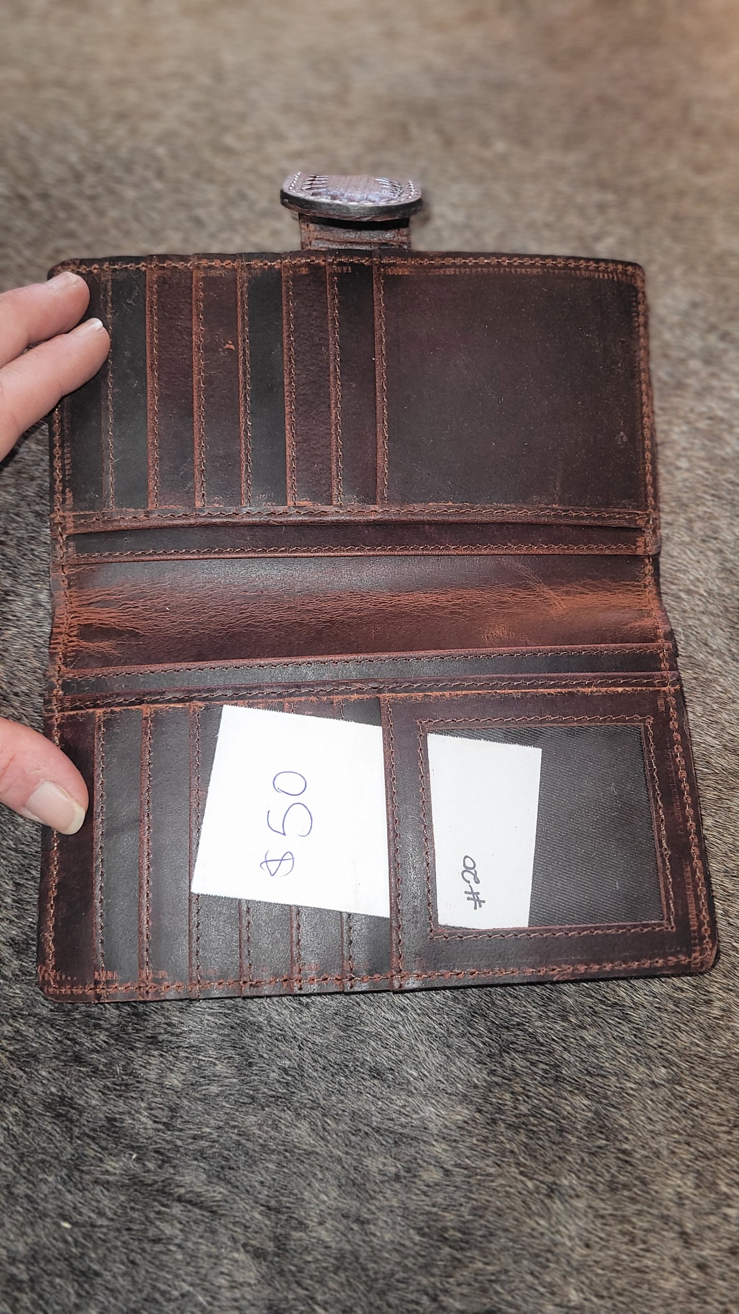 Genuine leather wallet