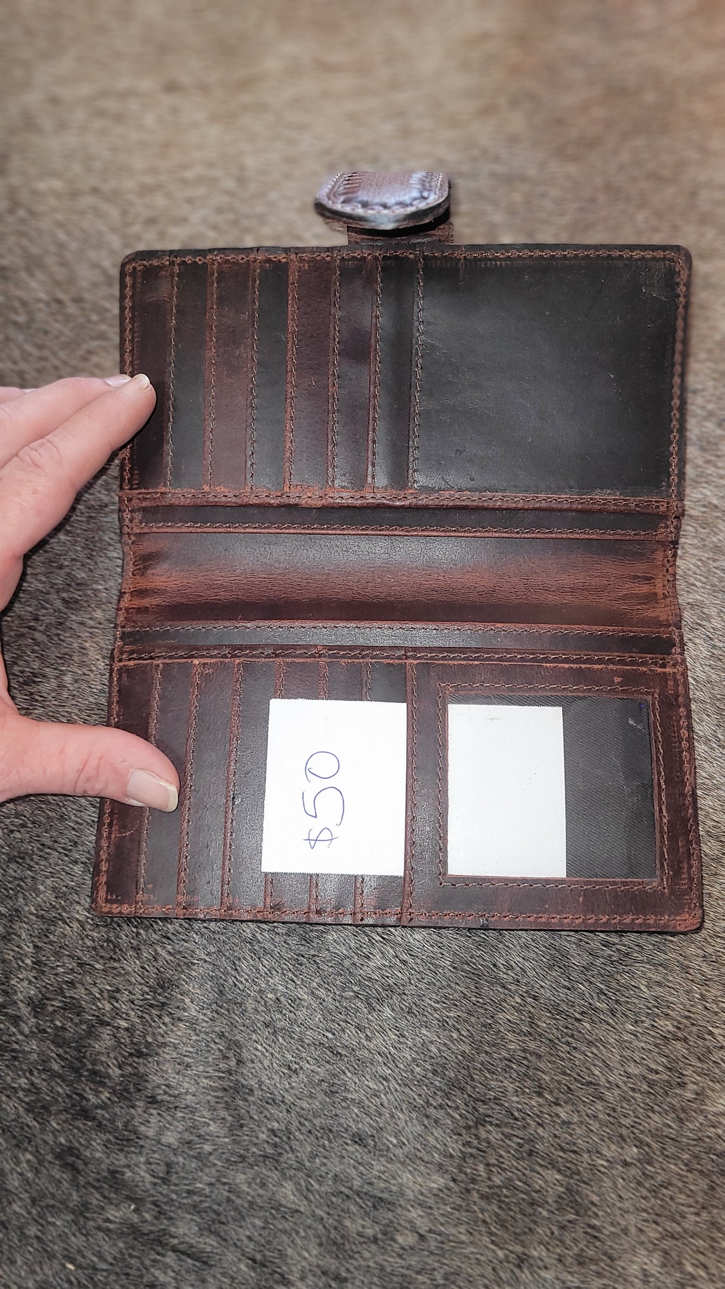 Genuine leather wallet